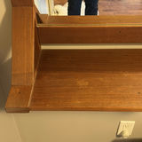 Wood Framed Wall Mirror With Shelf - thumbnail 5 of 7