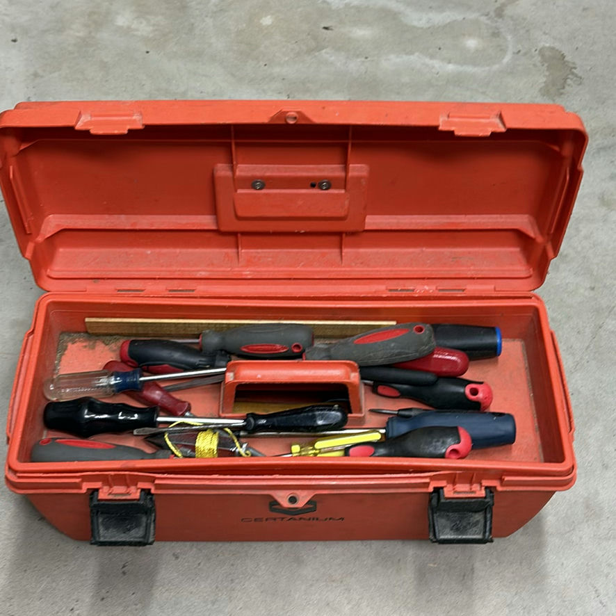Toolbox with Hand Tools - image 3 of 6
