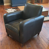 Black Leather Armchair - thumbnail 1 of 13