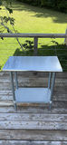 Stainless Steel Utility Table with Lower Shelf - thumbnail 2 of 7