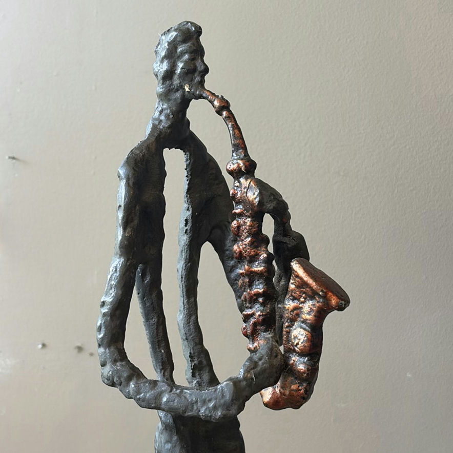 Abstract Musician Figurine Sculptures - image 3 of 9