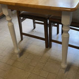 Wooden Dining Table and Two Chairs - thumbnail 2 of 10