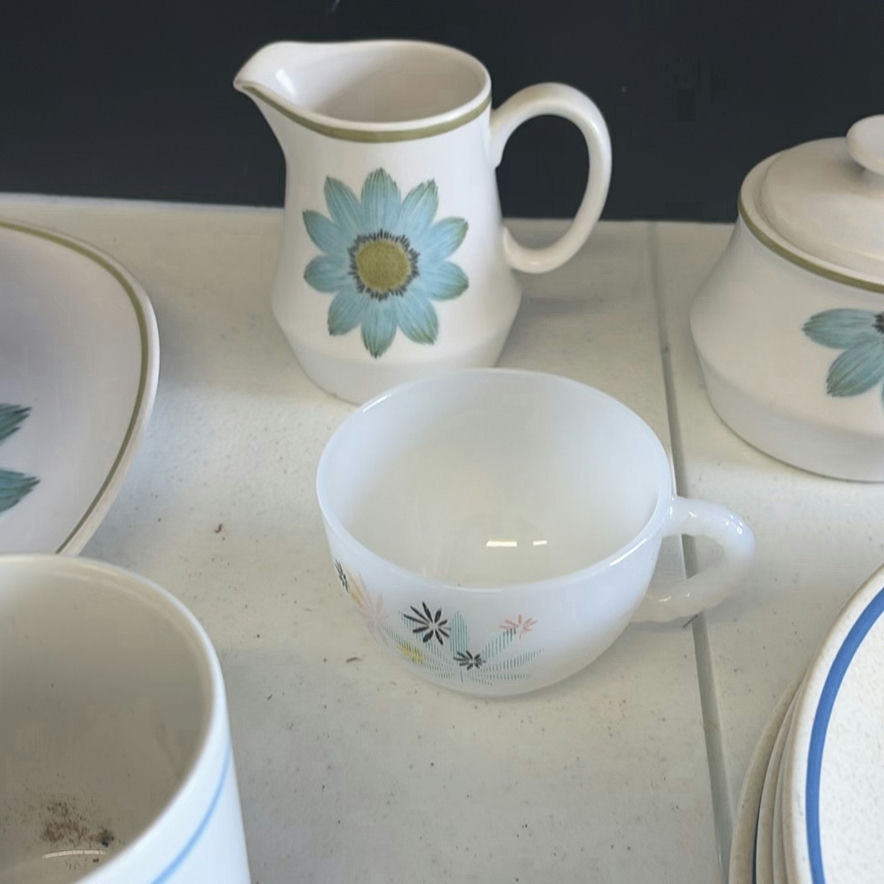Assorted Ceramic Serving Dishes, Plates, Cups, and Mugs - image 6 of 13