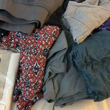 Assorted Clothing Items, Body Pillow, and HomeTrends Garment Bag - thumbnail 5 of 6
