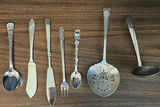 Assorted Silver-Tone Flatware and Serving Utensils - thumbnail 1 of 8