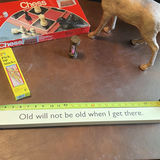 Chess Set, Pick Up Sticks Game, Sand Timer, and Deer Figurine - thumbnail 6 of 6