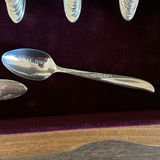 Silverplated Flatware Set with Wooden Storage Case - thumbnail 6 of 9