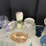 Assorted Decorative Plates, Glassware, Pitcher, and Ceramic Serving Pieces - thumbnail 16 of 22
