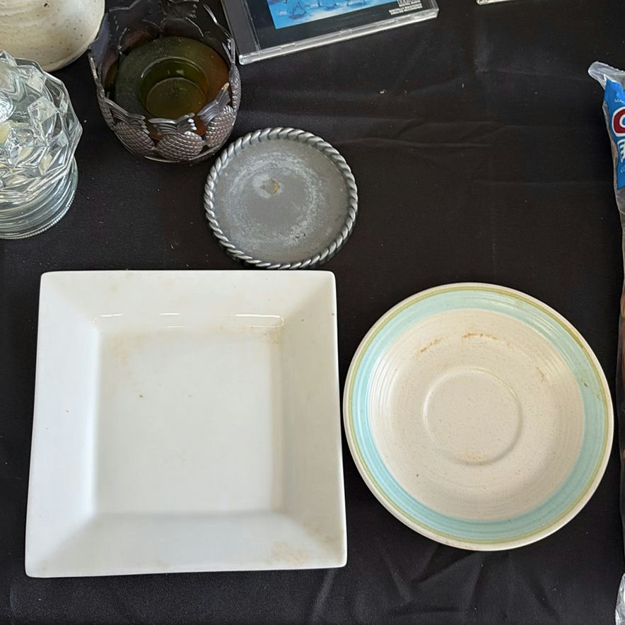 Assorted Household Decor, Plates, Candles, and Music CDs - image 2 of 12