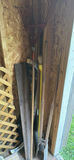 Assorted Yard Tools and Lumber Boards - thumbnail 1 of 5