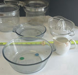 Assorted Glassware and Kitchen Serving Pieces - thumbnail 2 of 9