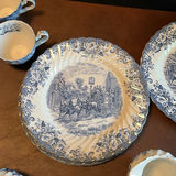 Blue and White Transferware Dinnerware Set - thumbnail 8 of 13