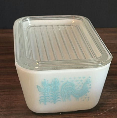 Vintage Milk Glass Food Storage Containers with Lids - image 6 of 7