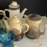 Assorted Ceramic and Glass Decorative Pitchers, Teapots, and Figurines - thumbnail 2 of 9