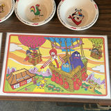 McDonald's Character Placemats, Kellogg's Cereal Bowls, and Bugs Bunny Glass - thumbnail 3 of 6