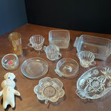 Assorted Vintage Glassware and Pillsbury Doughboy Figure - thumbnail 8 of 8