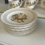 Metlox Vernon Ware California Ceramic Plates and Saucers Set - thumbnail 8 of 17