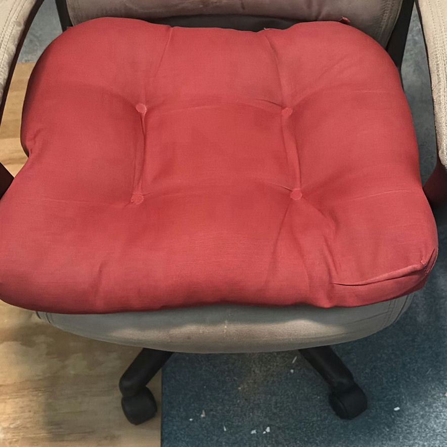 Two Office Chairs With Seat Cushion - image 5 of 8