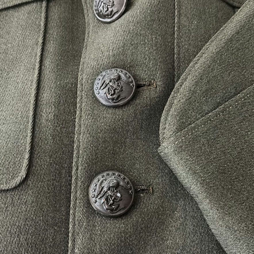 Military Dress Uniform Jacket, Trousers, and Garrison Cap - image 2 of 5
