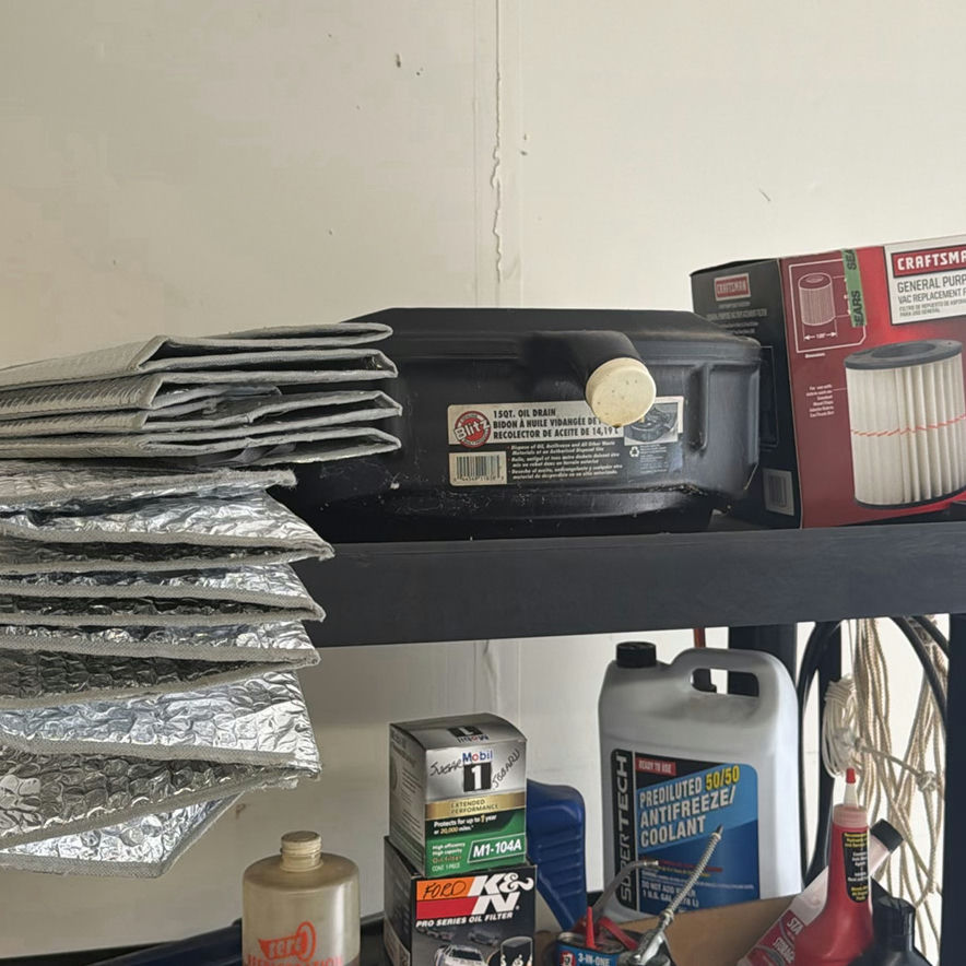 Garage Shelving Unit with Automotive Fluids, Cleaning Supplies, and Tools - image 2 of 9