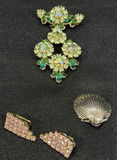 Assorted Vintage Costume Jewelry Brooches and Pins - thumbnail 3 of 3