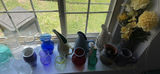 Collection of Decorative Glassware, Vases, and Ceramic Containers - thumbnail 9 of 10
