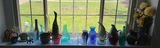 Collection of Decorative Glassware, Vases, and Ceramic Containers - thumbnail 1 of 10