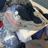 Assorted Clothing Items, Body Pillow, and HomeTrends Garment Bag - thumbnail 6 of 6