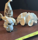 Mixed Ceramic Animal Figurines, Seashells, and Decorative Items - thumbnail 8 of 10