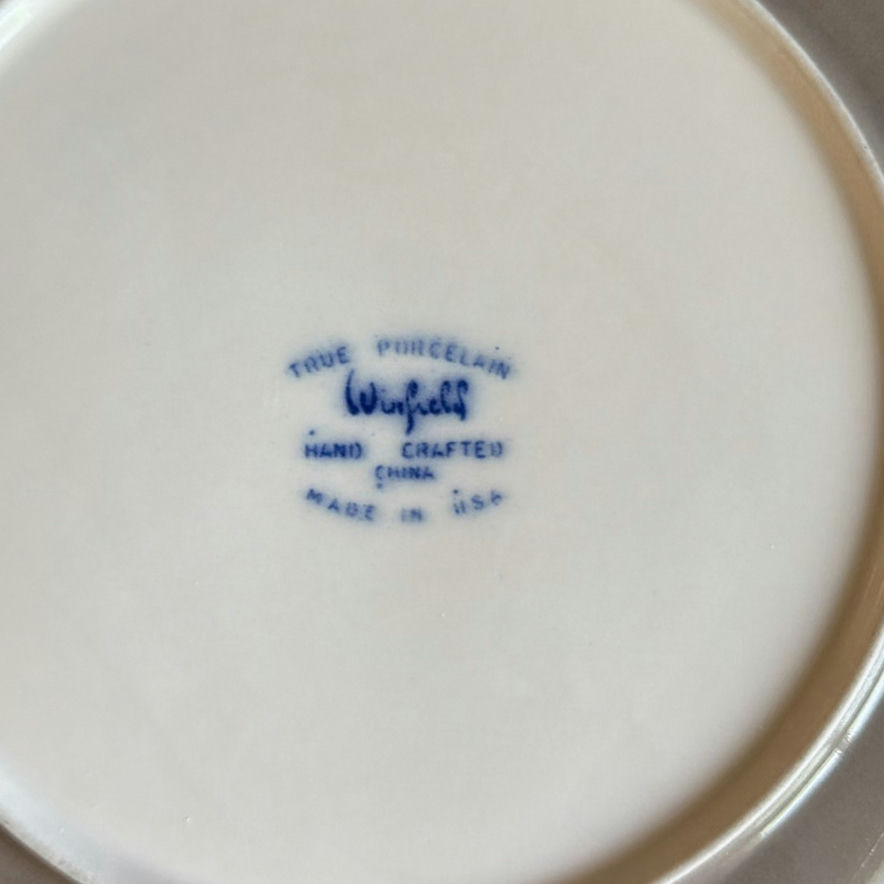 Winfield Hand Crafted California China Desert Dawn Porcelain Plates - image 2 of 6