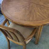 Wood Dining Table and Chairs - thumbnail 2 of 6