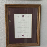 Set of Framed Religious Scripture Prints - thumbnail 10 of 14