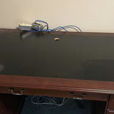 Wood Executive Desk with Drawers - thumbnail 8 of 8