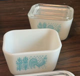 Vintage Milk Glass Food Storage Containers with Lids - thumbnail 7 of 7