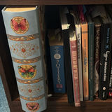 Wooden Bookshelf with Books, Binders, and Decorative Items - thumbnail 8 of 12