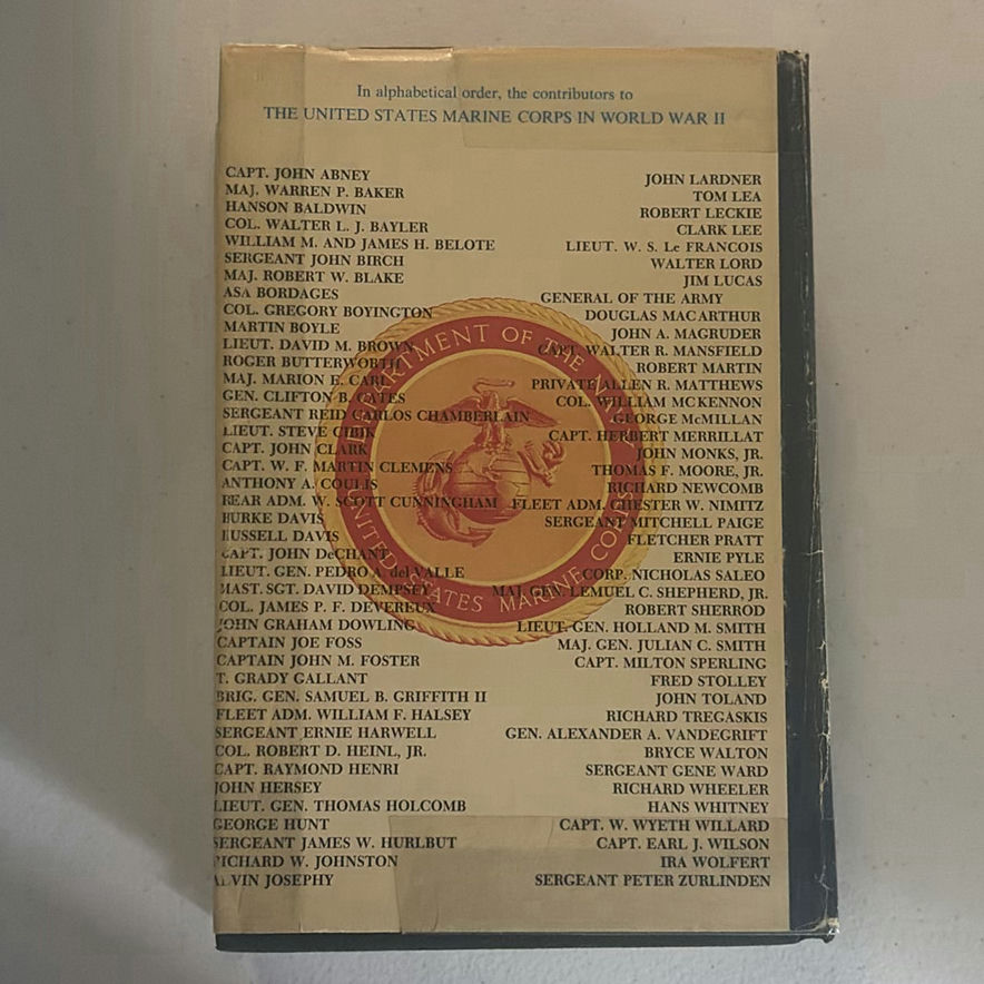 The United States Marine Corps in World War II Book by S.E. Smith - image 4 of 5