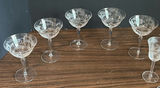 Etched Stemware Glass Set - thumbnail 3 of 4