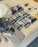 Stafford Wrinkle-Free Dress Shirts, Compression Sleeves, White T-Shirts, Patient Socks, and Stickers - thumbnail 1 of 9