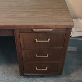 Wooden Office Desk with Drawers - thumbnail 2 of 13