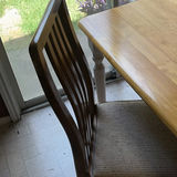 Wooden Dining Table and Two Chairs - thumbnail 5 of 10