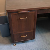 Wooden Office Desk with Drawers - thumbnail 4 of 13