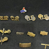 Collection of Military Pins, Insignia, Tie Tack, and Chain Necklace - thumbnail 4 of 4