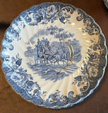 Blue and White Transferware Dinnerware Set - thumbnail 2 of 13