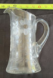 Etched Glass Pitcher and Six Tumblers - thumbnail 4 of 4