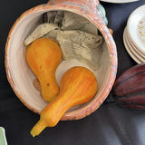 Assorted Decorative Ceramic Plates, Bowls, and Cornucopia Decor - thumbnail 4 of 7