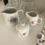 Assorted Ceramic and Glass Serveware and Decorative Pieces - thumbnail 2 of 19