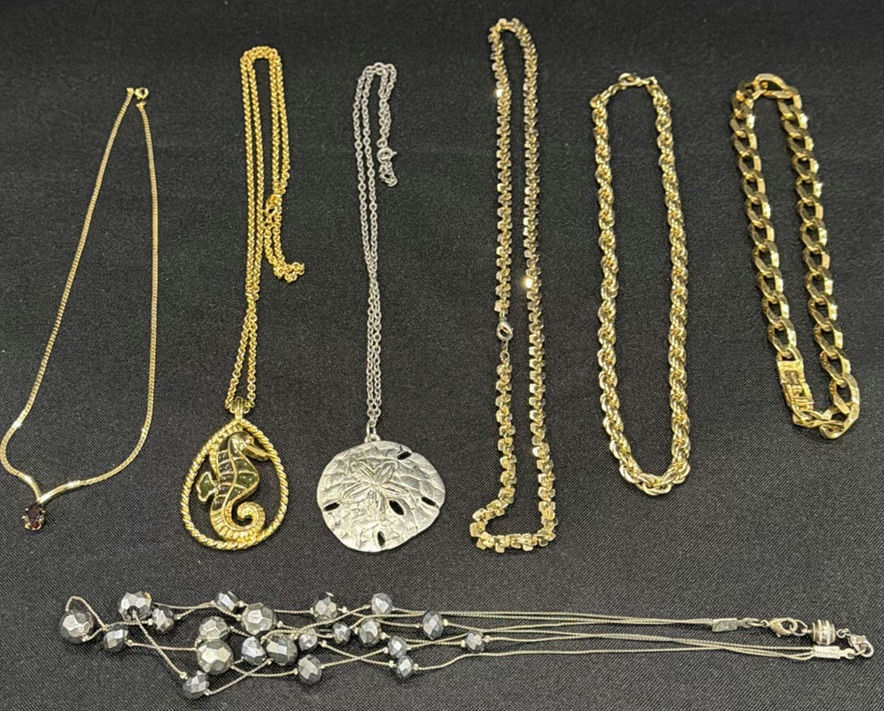 Assorted Necklaces and Bracelet Jewelry Lot - image 1 of 4