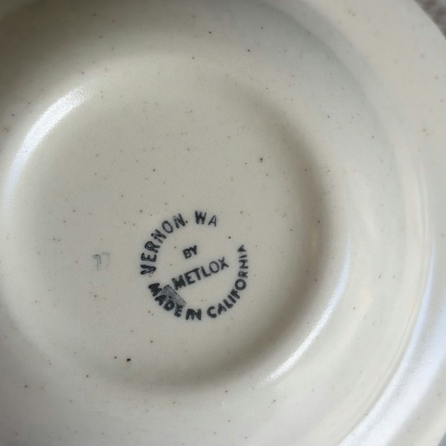 Metlox Vernon Ware California Ceramic Plates and Saucers Set - image 17 of 17