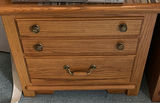 Bedroom set, 2 nightstands, 1 wardrobe, 1 dresser, 1 triple dresser with mirror - thumbnail 10 of 29