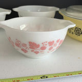 Vintage Milk Glass Mixing Bowls and Covered Casserole Dish - thumbnail 8 of 10